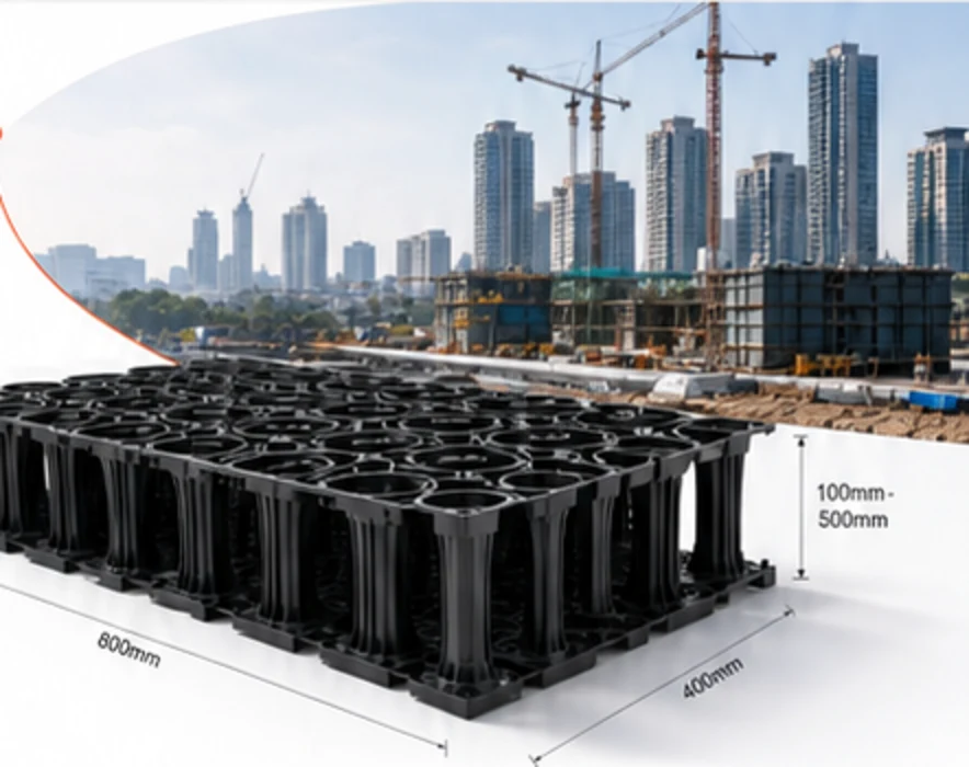 VersiCell drainage cell with module dimensions