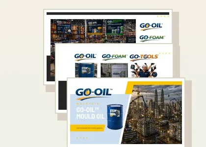 GO-OIL, GO-FOAM and GO-TOOLS catalogue cover