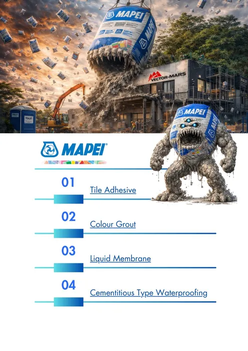Mapei Vector Mars catalogue cover